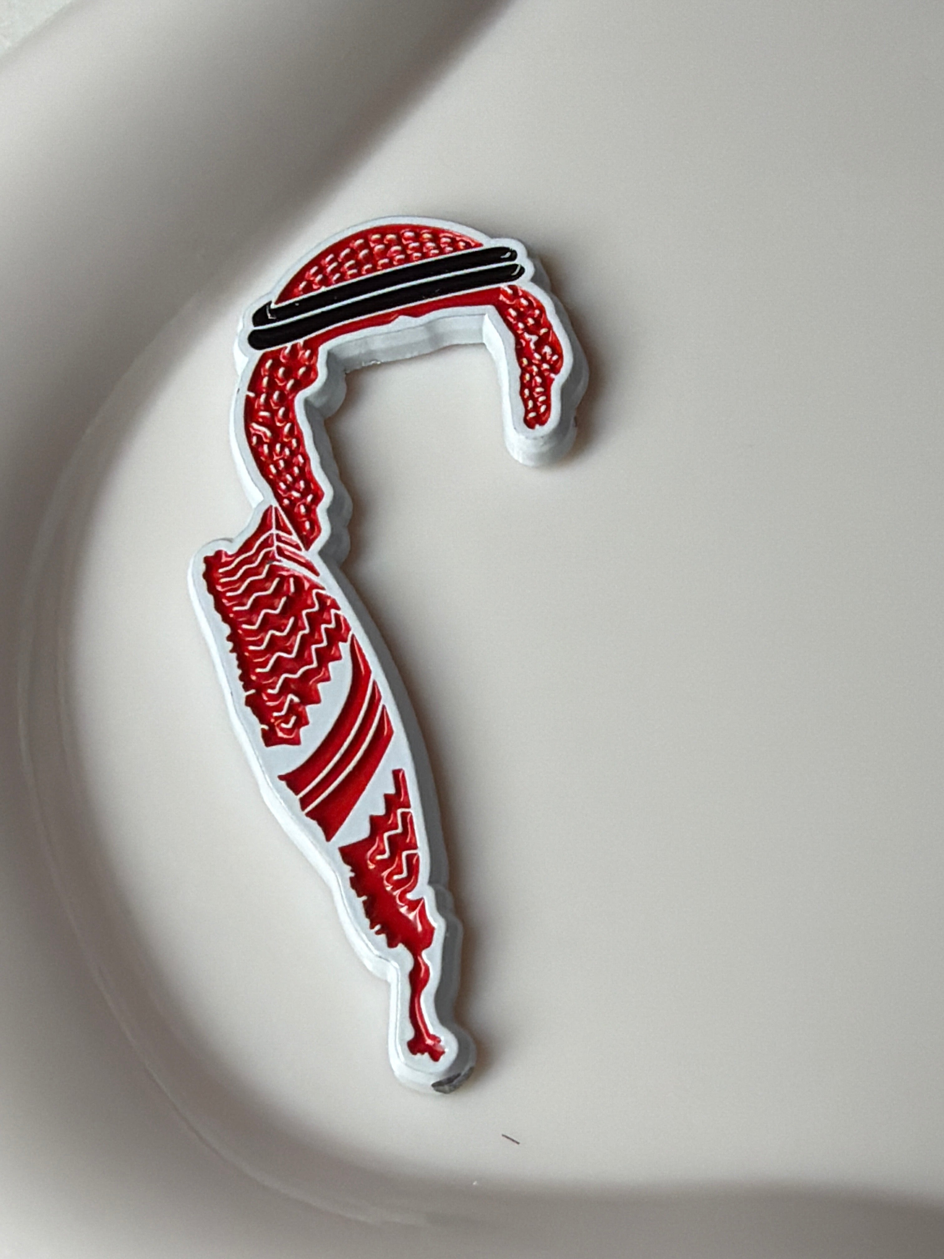 Shemagh metal sticker