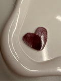 Fingerprint heart ♥️ metal sticker