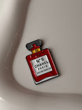 N5 Chanel Matel Sticker