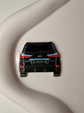 black Lexus Metal Sticker