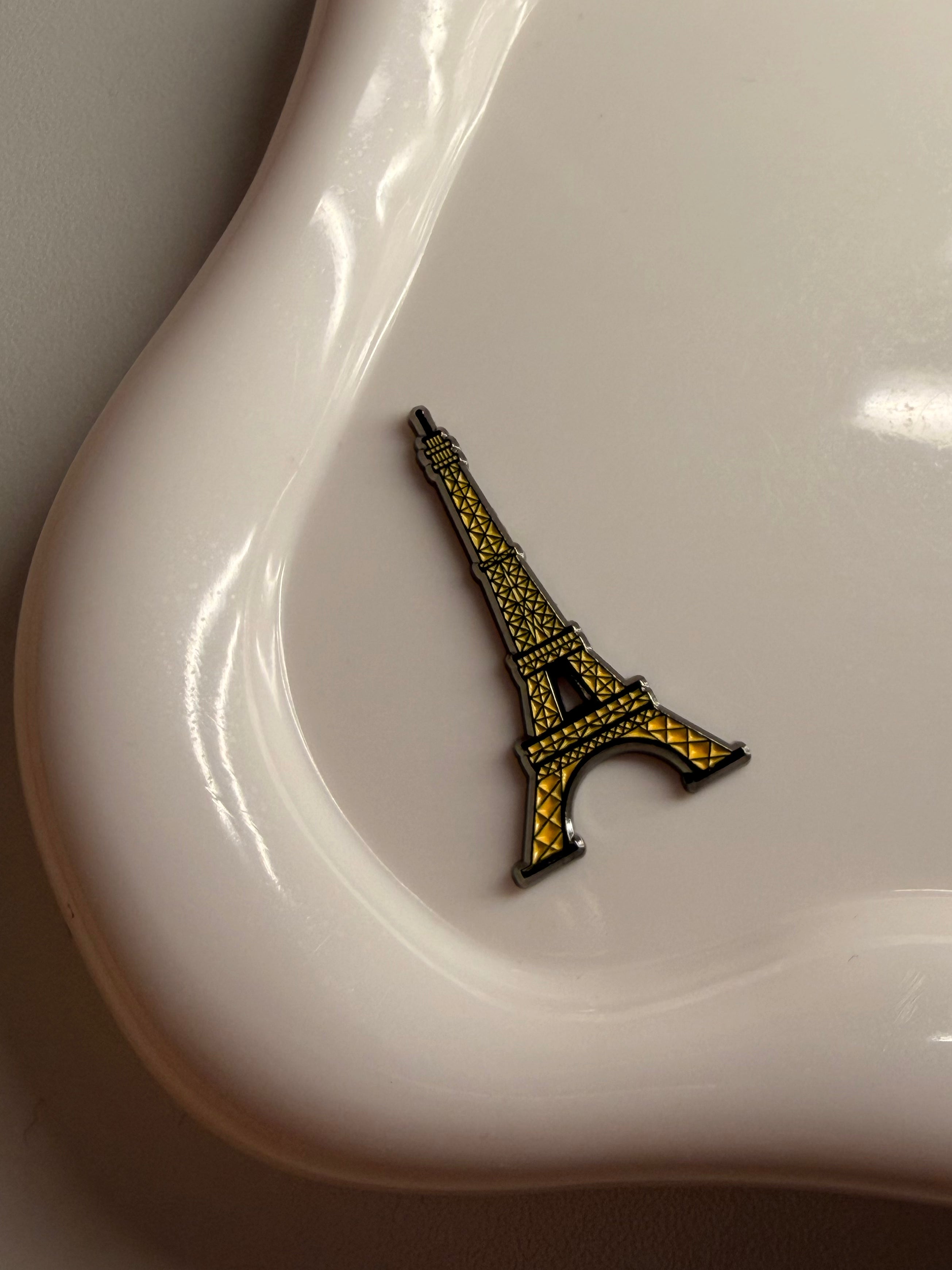 Eiffel Tower metal sticker