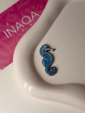 Seahorse Metal Sticker