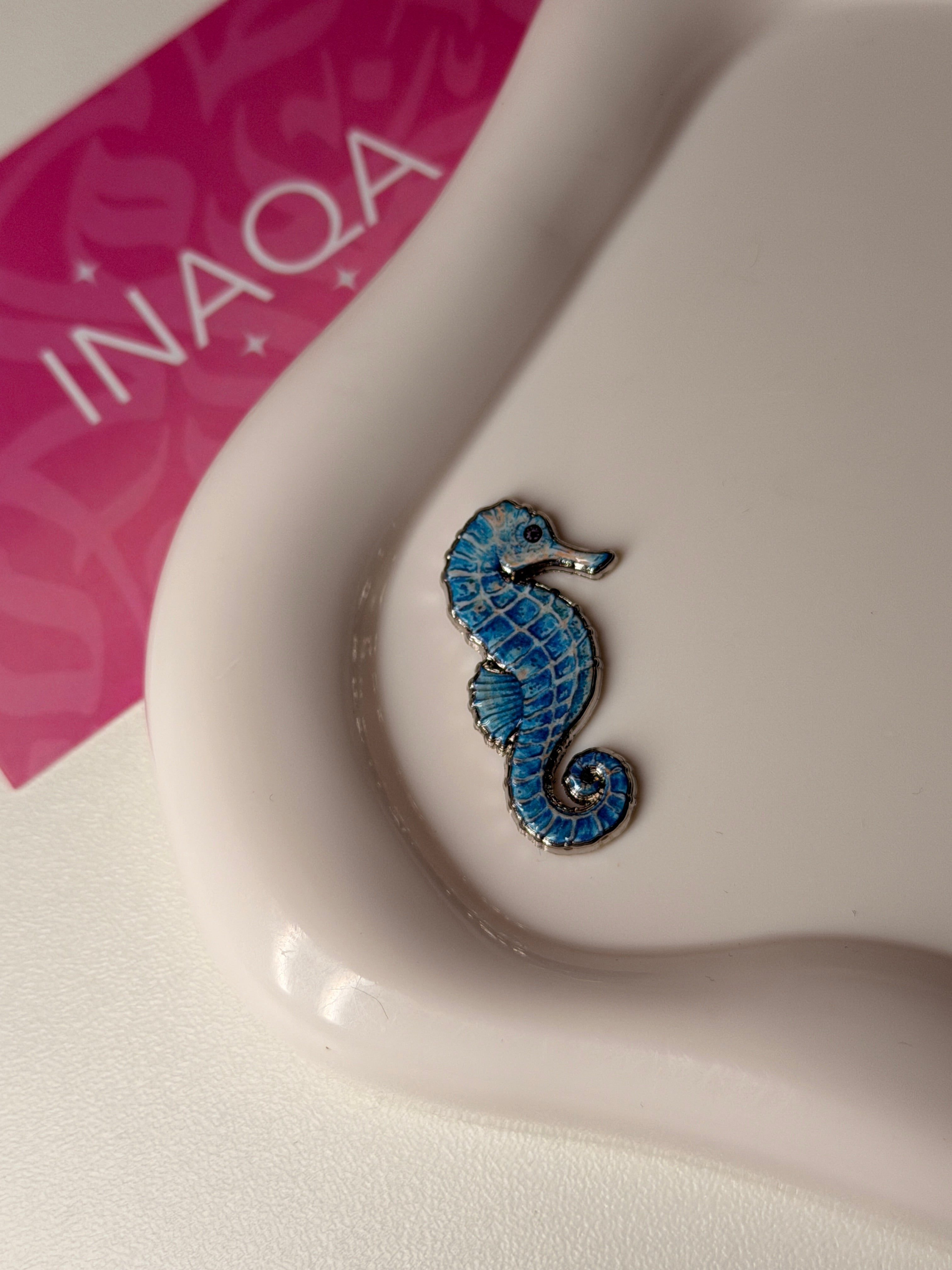 Seahorse Metal Sticker