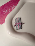 Pink money stack Metal Sticker