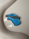 Doctor’s hand Metal Sticker