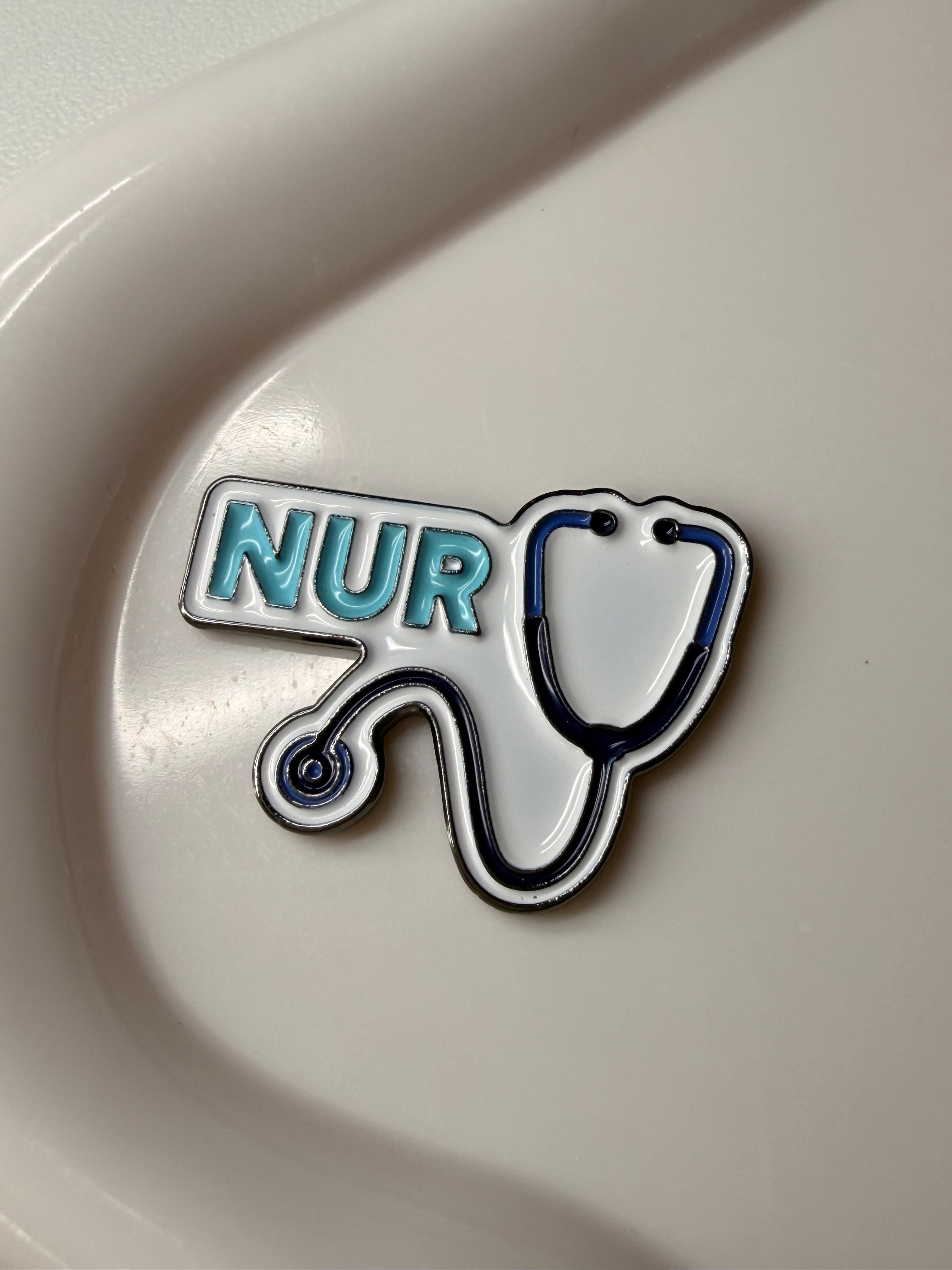 Nurse ￼Metal Sticker
