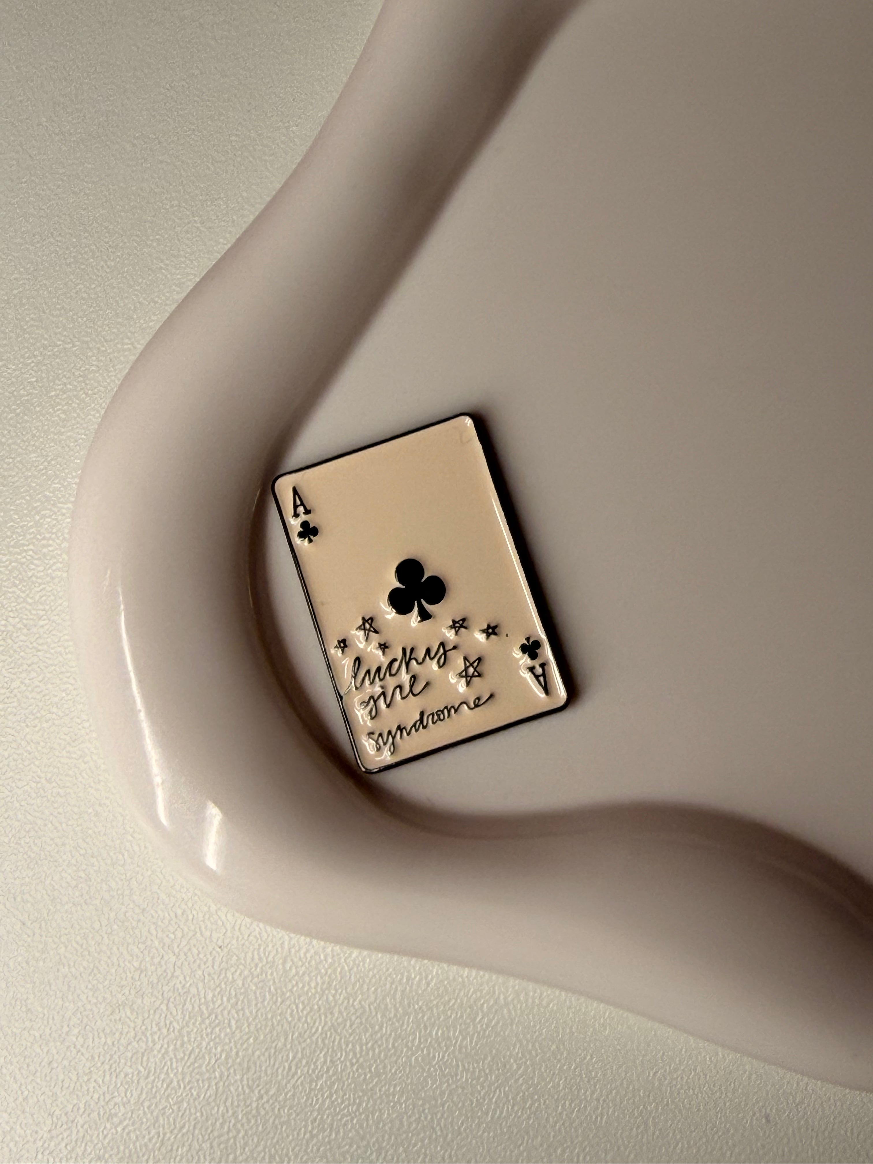 Lucky Girl Syndrome Metal Sticker