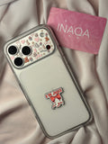 I'm just بنوته Metal Sticker