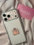 Pink Birkin Metal Sticker